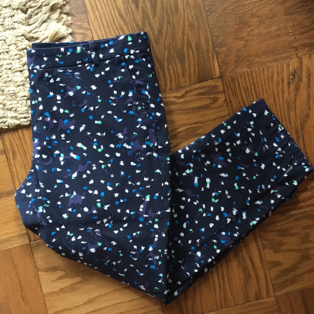 J crew printed Trousers